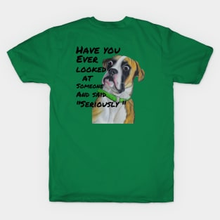Basset Hound Dog face T-Shirt